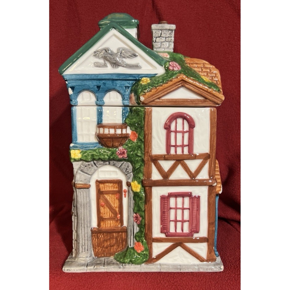 Vintage‎ Mercuries Cookie Jar 1995 Container Post Office (2037)